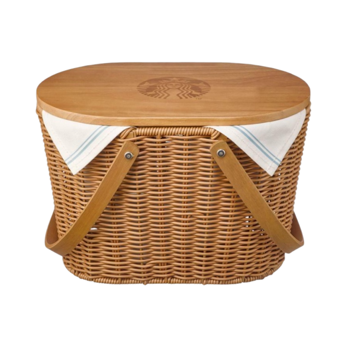 스타벅스 23 SS 서머 조이 라탄 피크닉 캐리어(Starbucks 23 SS Summer Joy Rattan Picnic Carrier) - 1