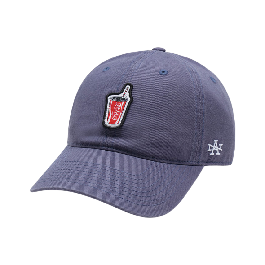 아메리칸 니들 코카콜라 옵티미스틱 볼파크 캡 스톤 블루(American Needle Coca-Cola Optimistic Ballpark Cap Stone Blue)