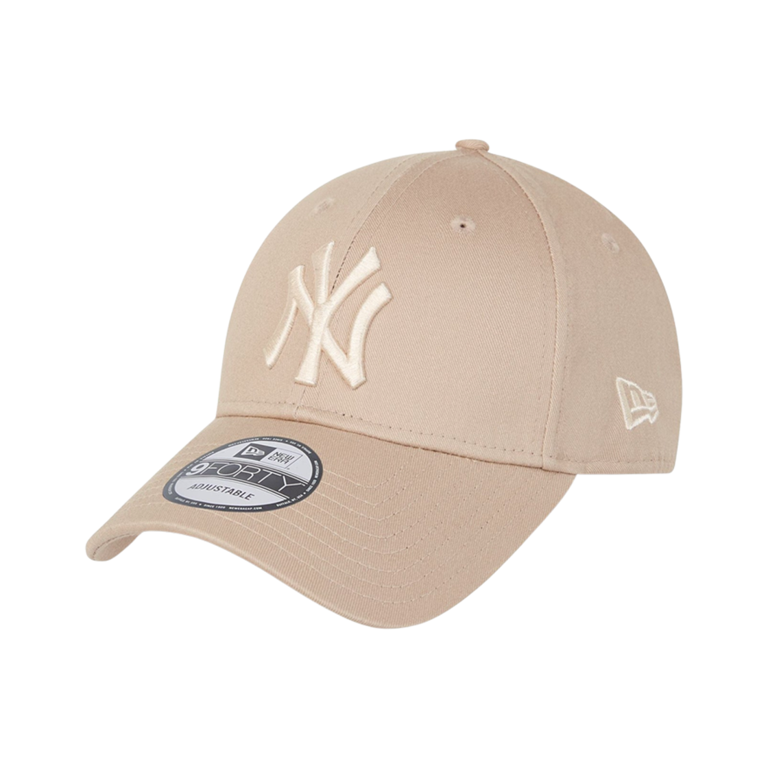 뉴에라 뉴욕 양키스 MLB 에센셜 9포티 캡 베이지(New Era New York Yankees MLB Essential 9forty Cap Beige)