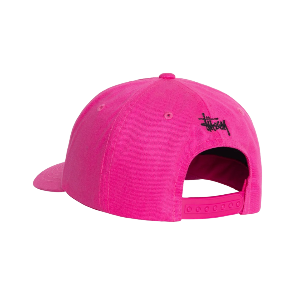 스투시 로우 프로파일 빅 베이직 스냅백 핑크(Stussy Low Profile Big Basic Snapback Pink) - 3