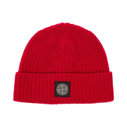 Stone Island N10B5 Beanie Red - 22FW