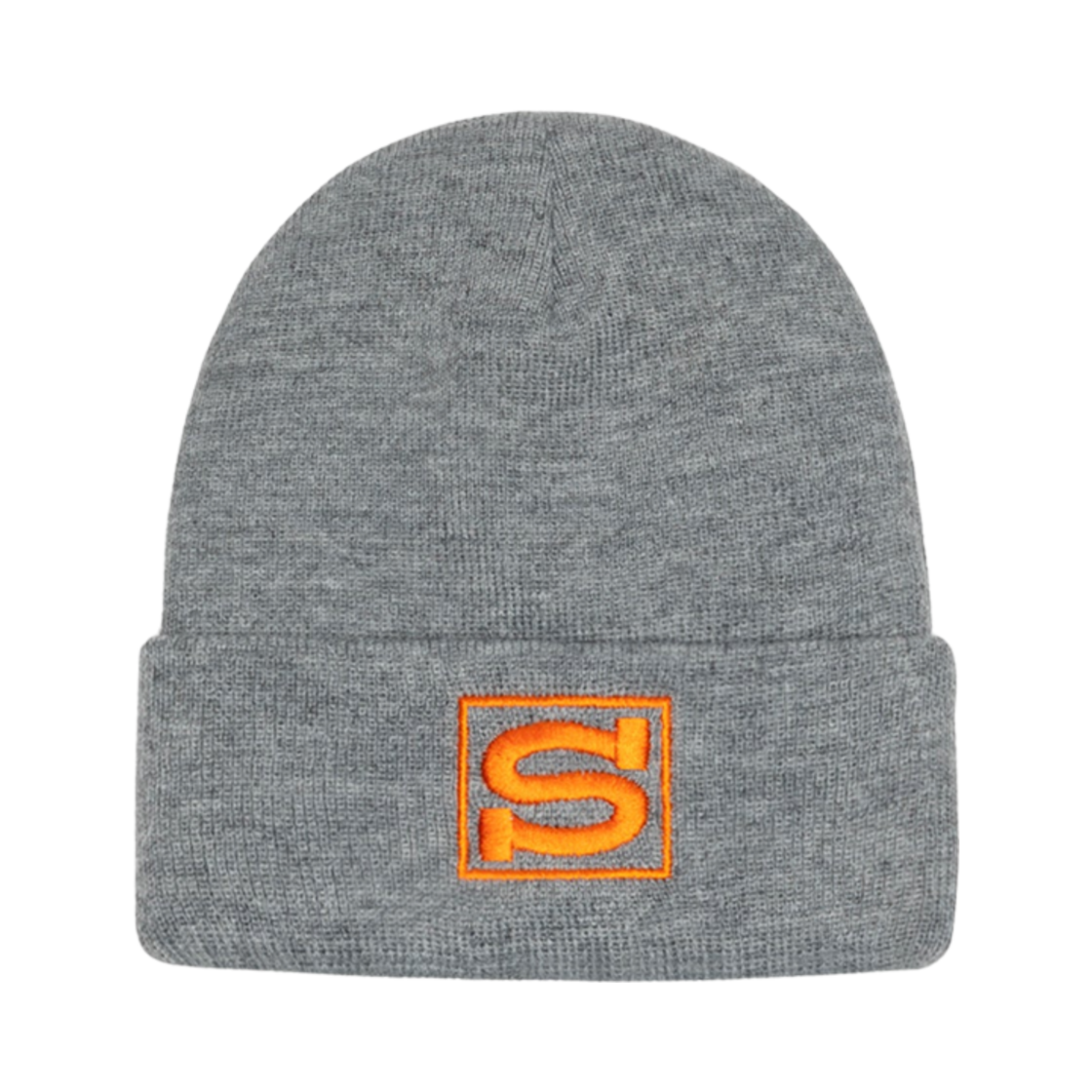 1321220 Stussy S Sport Cuff Beanie Grey Heather