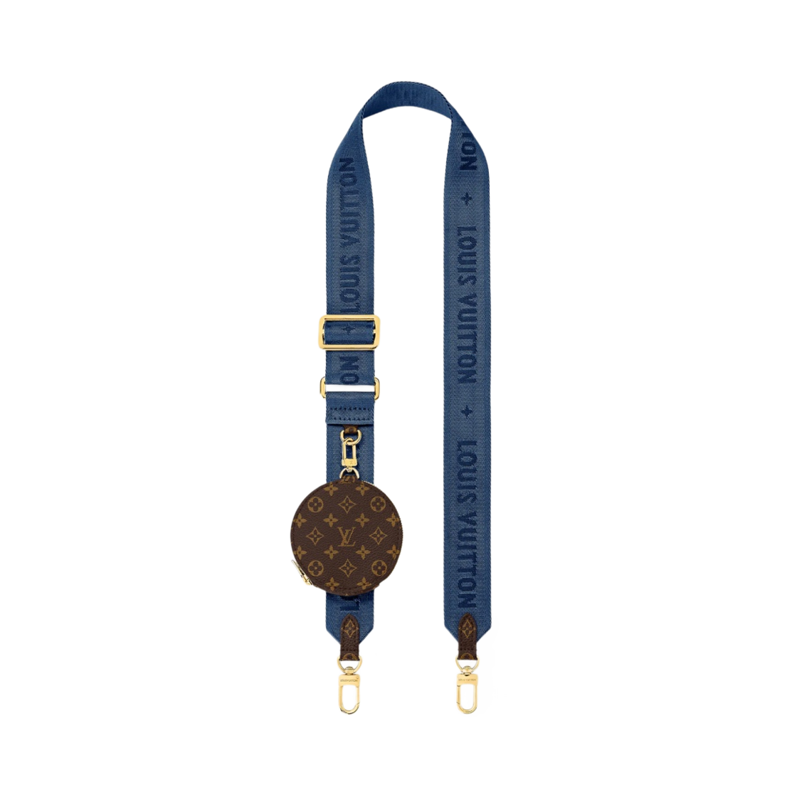 루이비통 맥시 멀티 포쉐트 악세수아 네이비 블루 실버(Louis Vuitton Maxi Multi Pochette Accessoires Navy Blue Silver) - 5