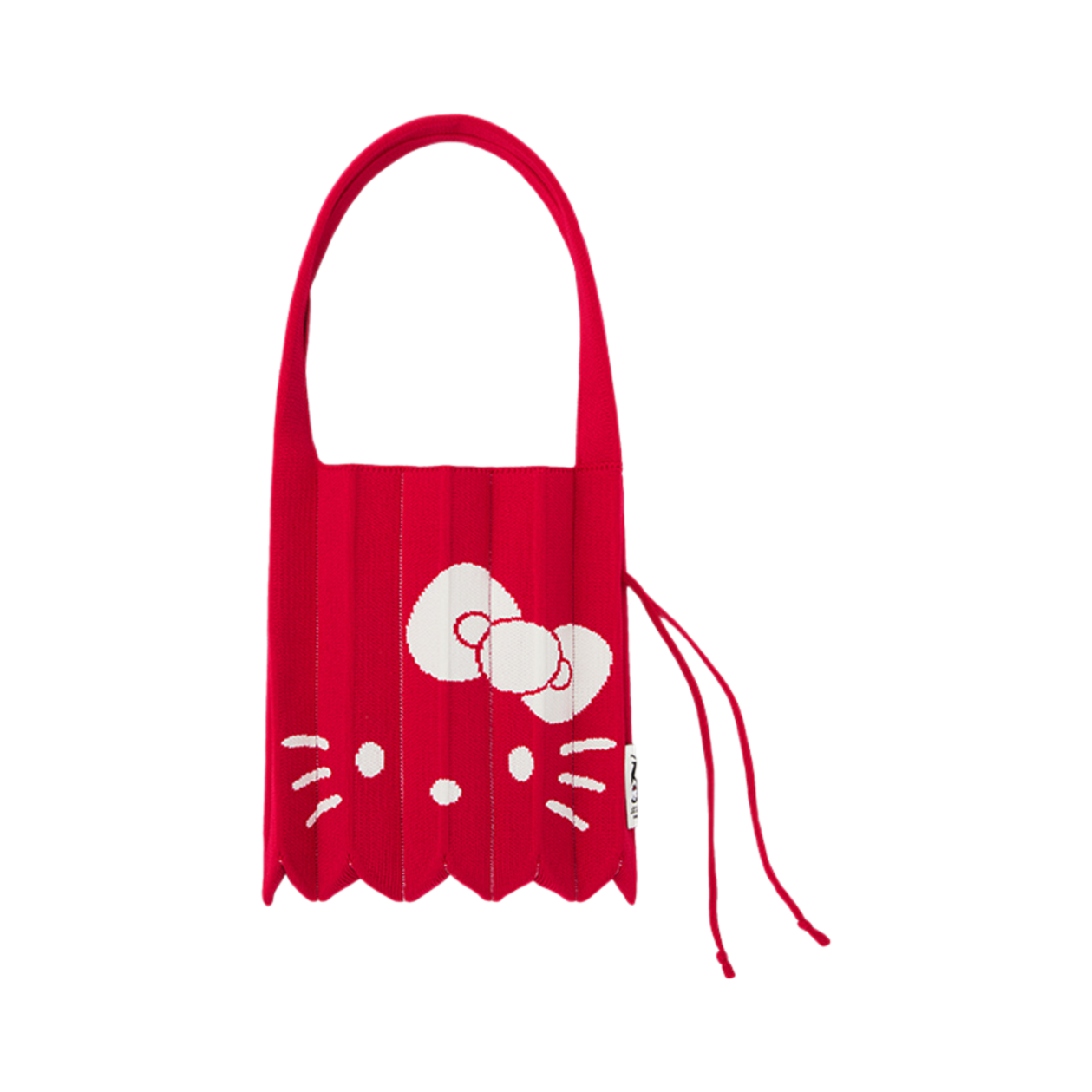조셉앤스테이시 럭키 플리츠 니트 스몰 헬로키티 바바도스 레드(Joseph&Stacey Lucky Pleats Knit S Hello Kitty Barbados Red)