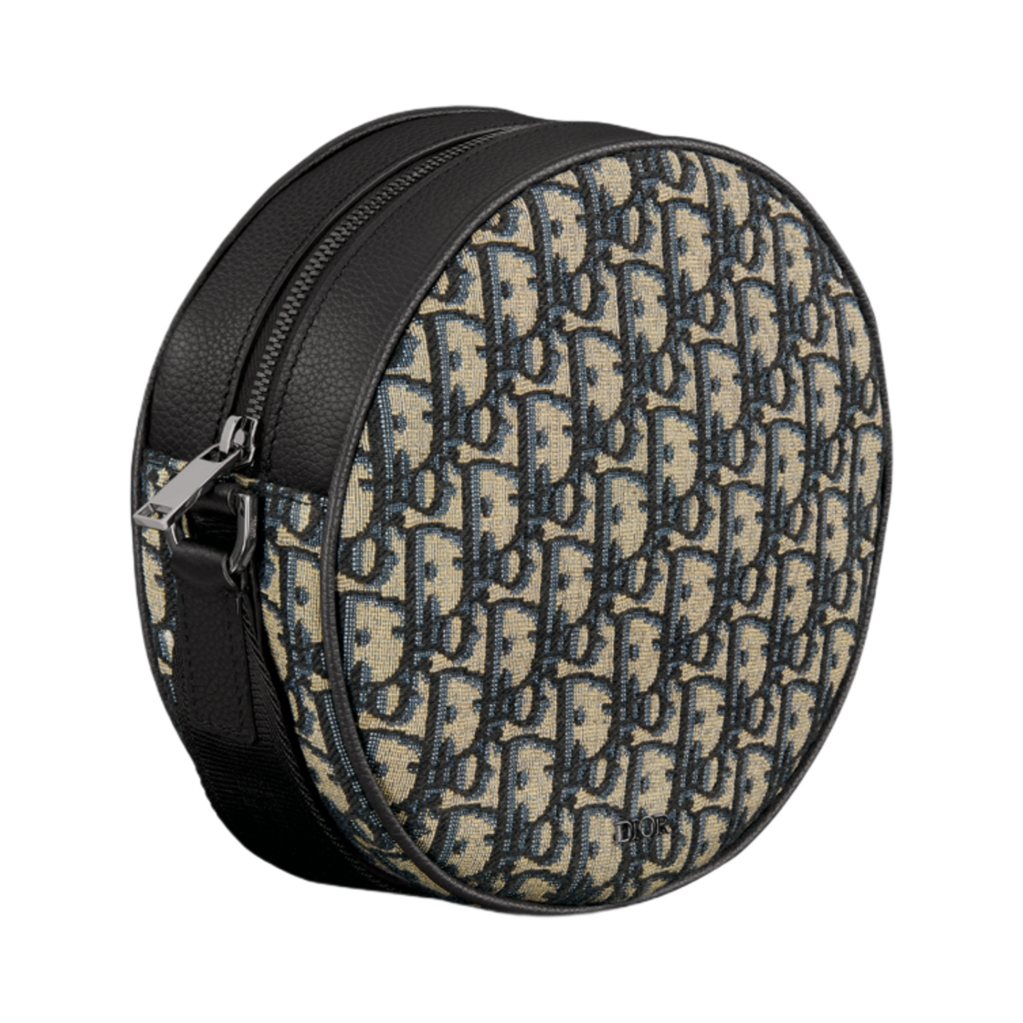 디올 요요 지퍼 메신저 백 디올 오블리크 자카드 그레인드 카프스킨 베이지 블랙(Dior Yoyo Zipped Messenger Bag Dior Oblique Jacquard with Grained Calfskin Beige Black) - 2
