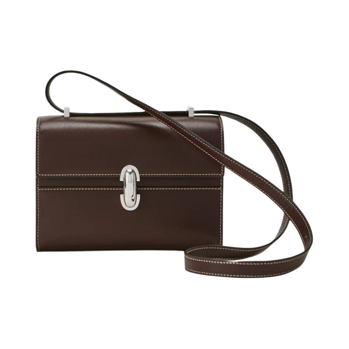 사베트 시메트리 19 카프스킨 레더 커피(Savette Symmetry 19 in Calfskin Leather Coffee)