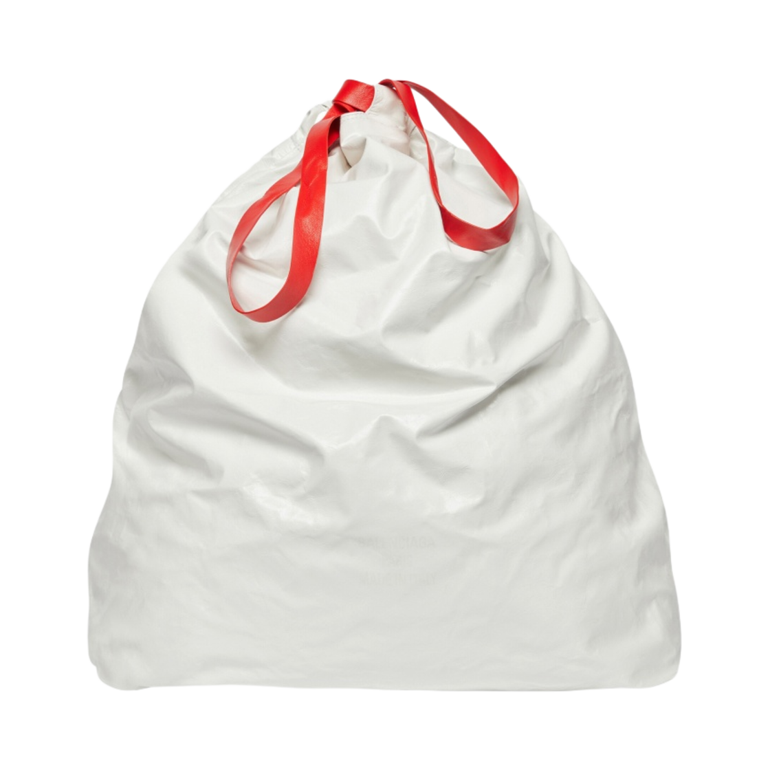 발렌시아가 트래쉬 백 라지 파우치 화이트(Balenciaga Trash Bag Large Pouch White) - 1