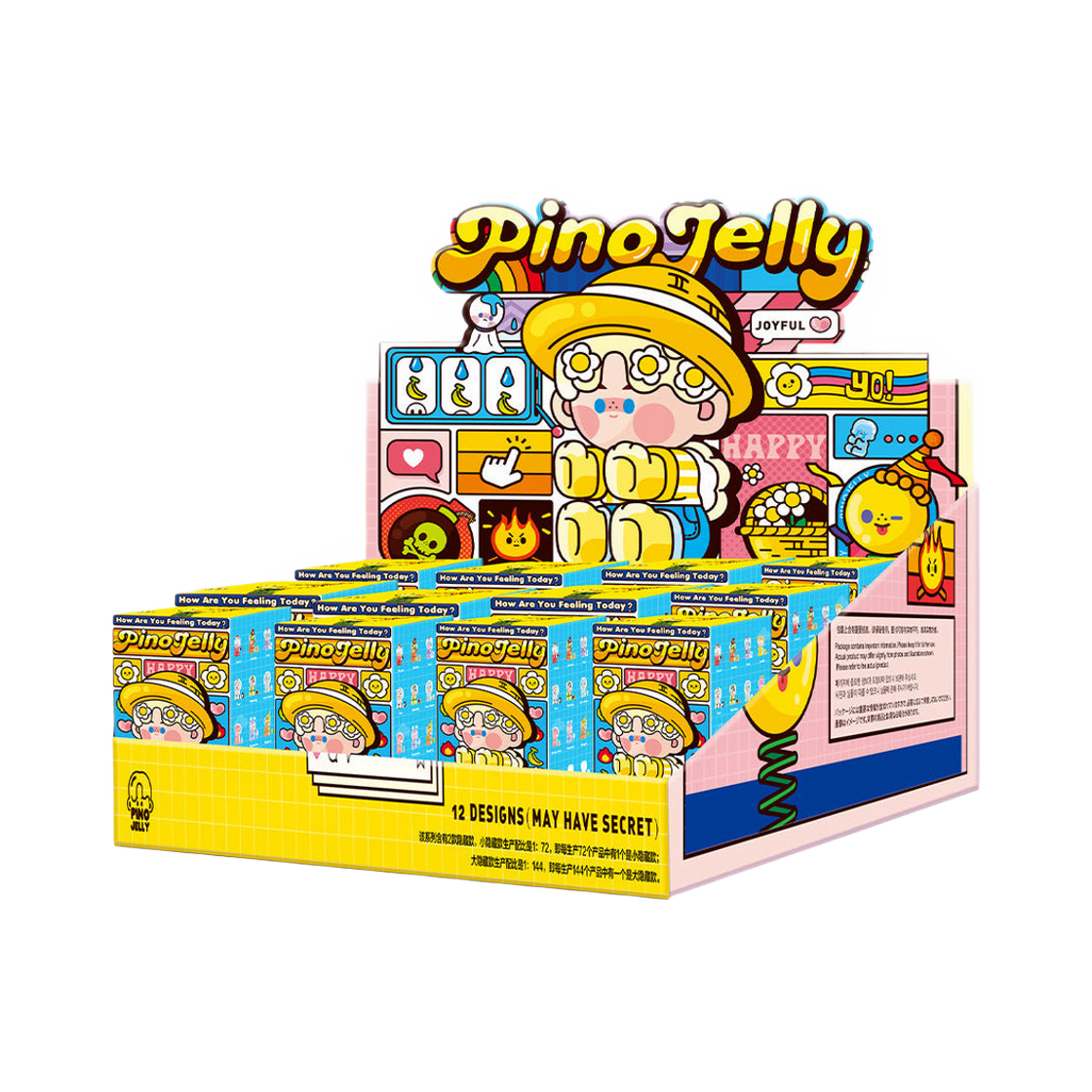 팝마트 피노젤리 오늘 기분 어때? 시리즈 미개봉 랜덤박스 (12개입)(Pop Mart Pino Jelly How Are You Feeling Today Series Sealed Case (12 Blind Boxes)) - 1