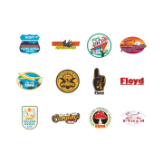 Floyd Sticker Set Multi Color