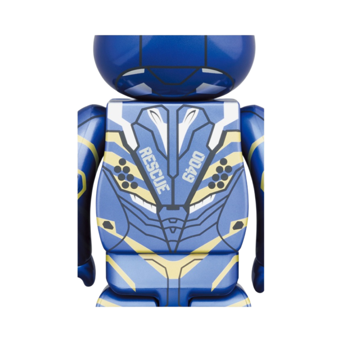 베어브릭 마블 아이언맨 레스큐 수트 100% & 400% 세트(Bearbrick Marvel Iron Man Rescue Suit 100％ & 400％ Set) - 4