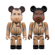Bearbrick Ghostbusters Peter Venkman Winston Zeddemore 100% (Set of 2)