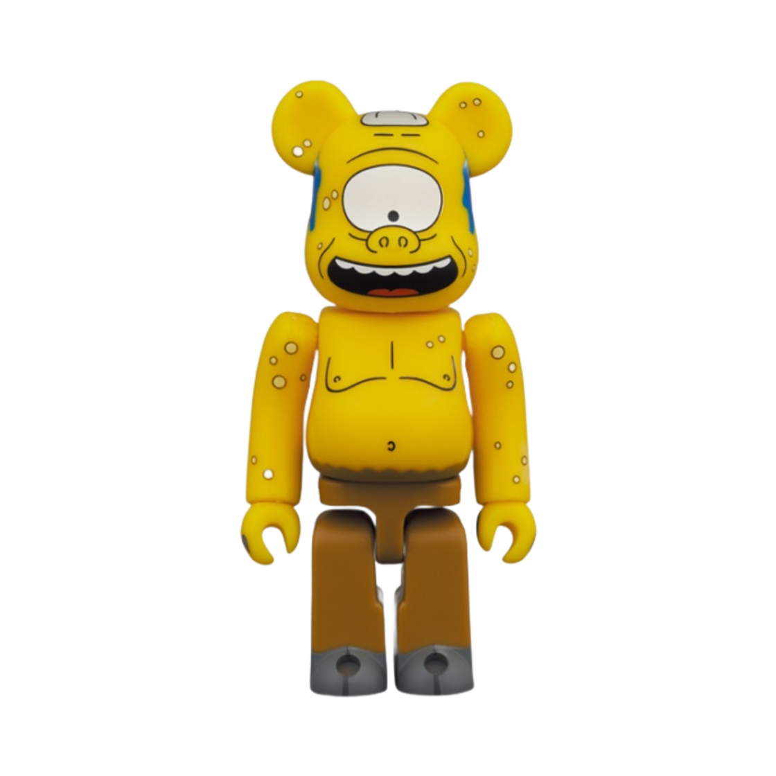 베어브릭 더 심슨 사이클롭스 위검 100% & 400% 세트(Bearbrick The Simpsons Cyclops Wiggum 100% & 400% Set) - 3