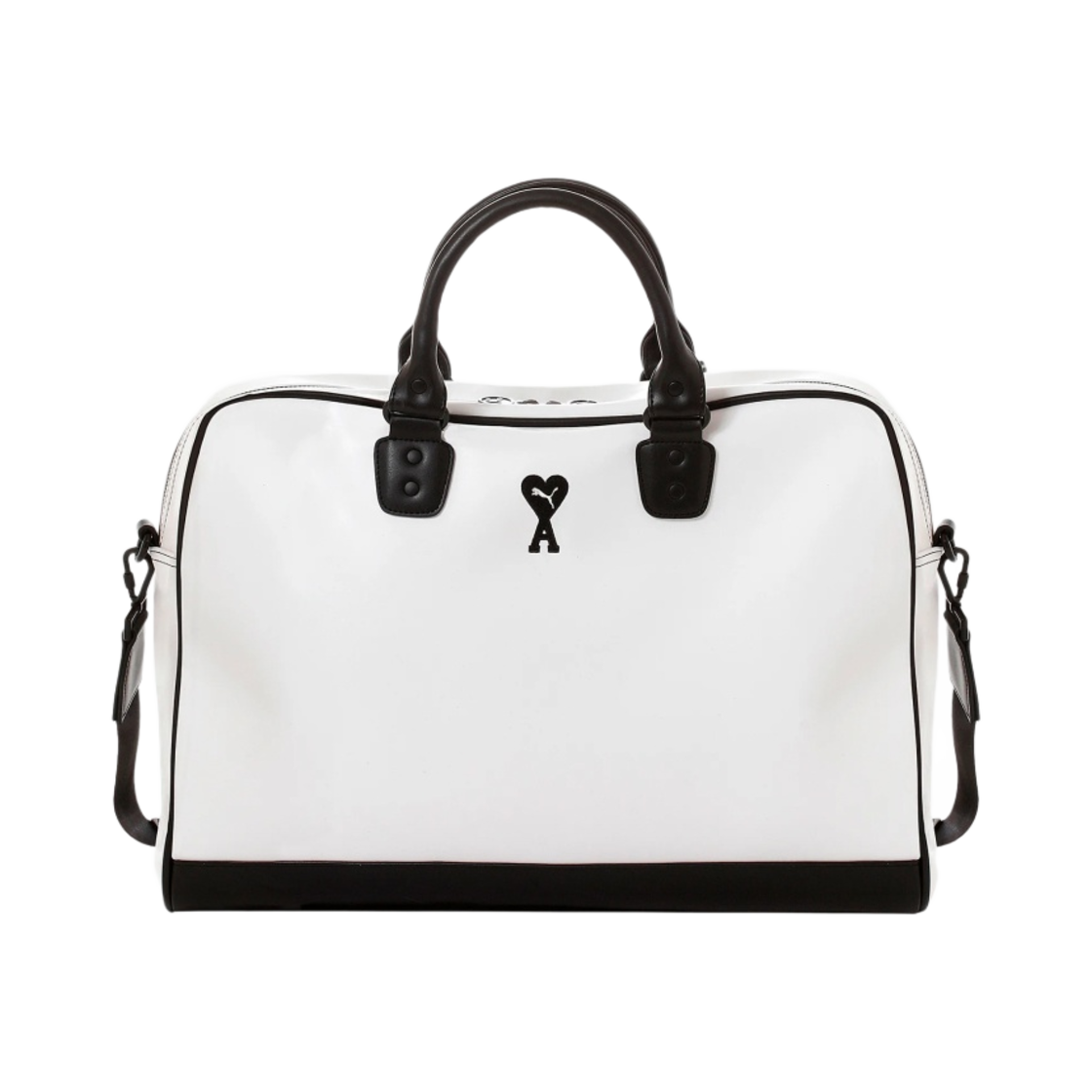 푸마 x 아미 그립백 화이트 블랙(Puma x AMI Grip Bag White Black)