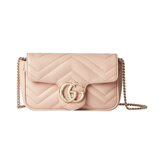Gucci GG Marmont Super Mini Bag Light Pink