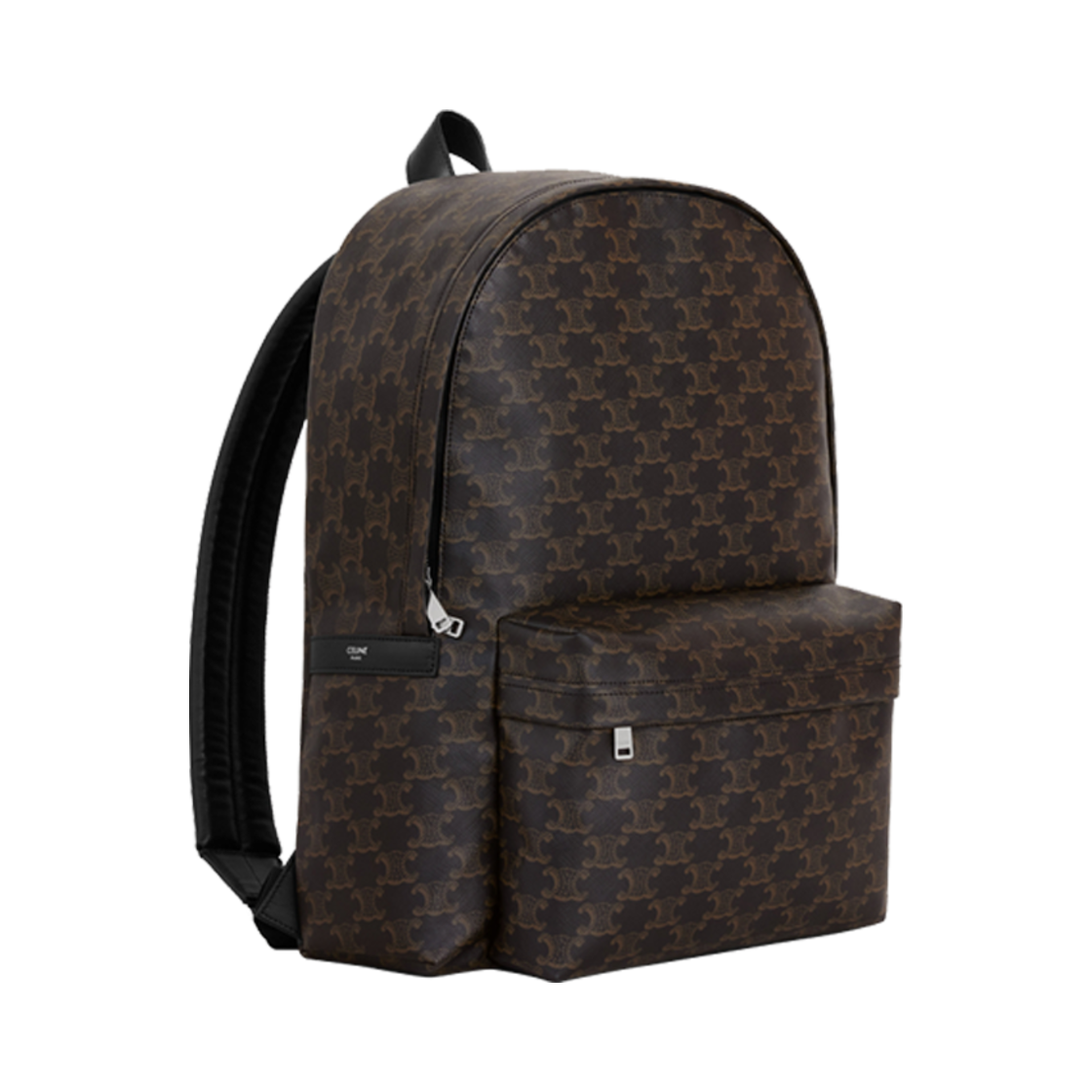 셀린느 미디움 백팩 트리옹프 캔버스 카프스킨 블랙(Celine Medium Backpack in Triomphe Canvas Calfskin Black) - 2