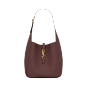 Saint Laurent Small Le 5 A 7 Supple Shoulder Bag Rouge Legion