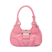 Prada Moon Padded Nappa Leather Bag Geranium Pink