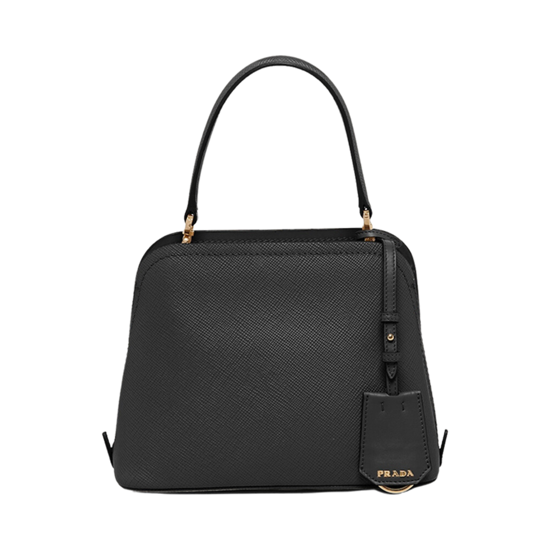 프라다 마티니 스몰 사피아노 레더 백 블랙(Prada Matinee Small Saffiano Leather Bag Black) - 3