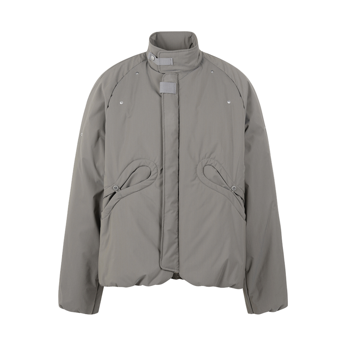 [KREAM 단독] 지안 예 고드 자켓 그레이 - 24FW([KREAM 단독] Jian Ye Gourd Jacket Gray - 24FW)