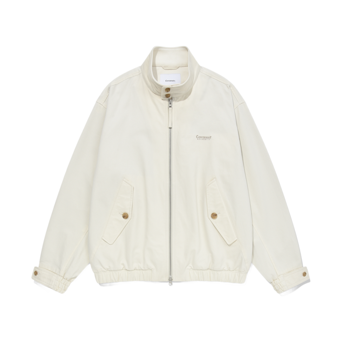 CO2401JK06IV Covernat Cotton Herrington Blouson Ivory