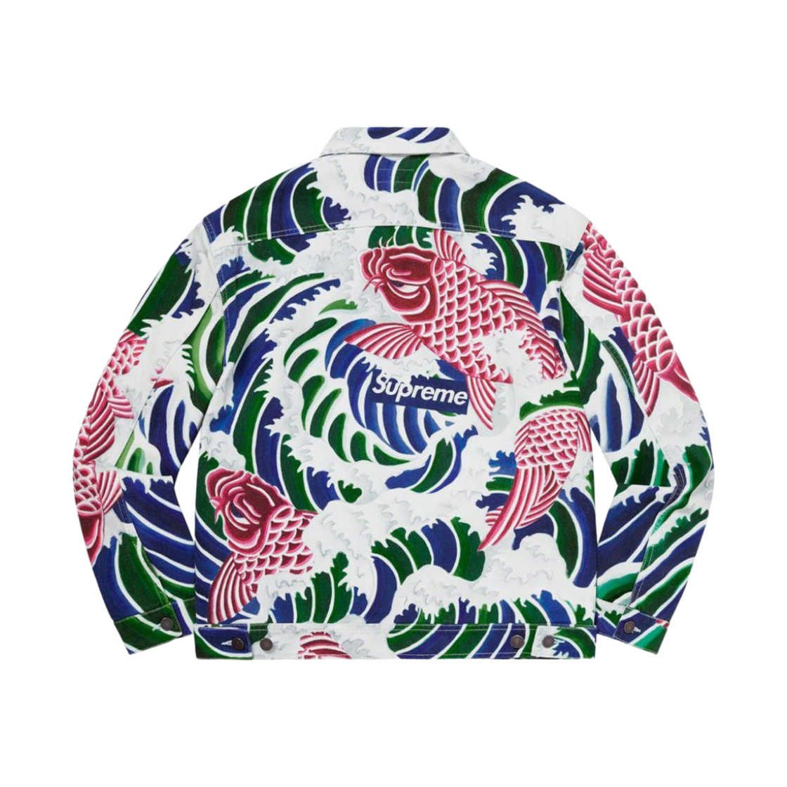 슈프림 웨이브 워크 자켓 멀티컬러 - 20SS(Supreme Waves Work Jacket Multi-Color - 20SS) - 2