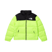 The North Face 1996 Retro Nuptse Jacket Safety Green TNF Black