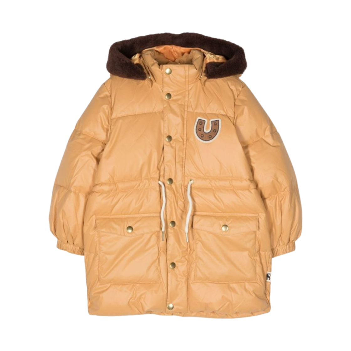 2271011713 (Kids) Mini Rodini Horseshoe Heavy Puffer Jacket Camel Brown