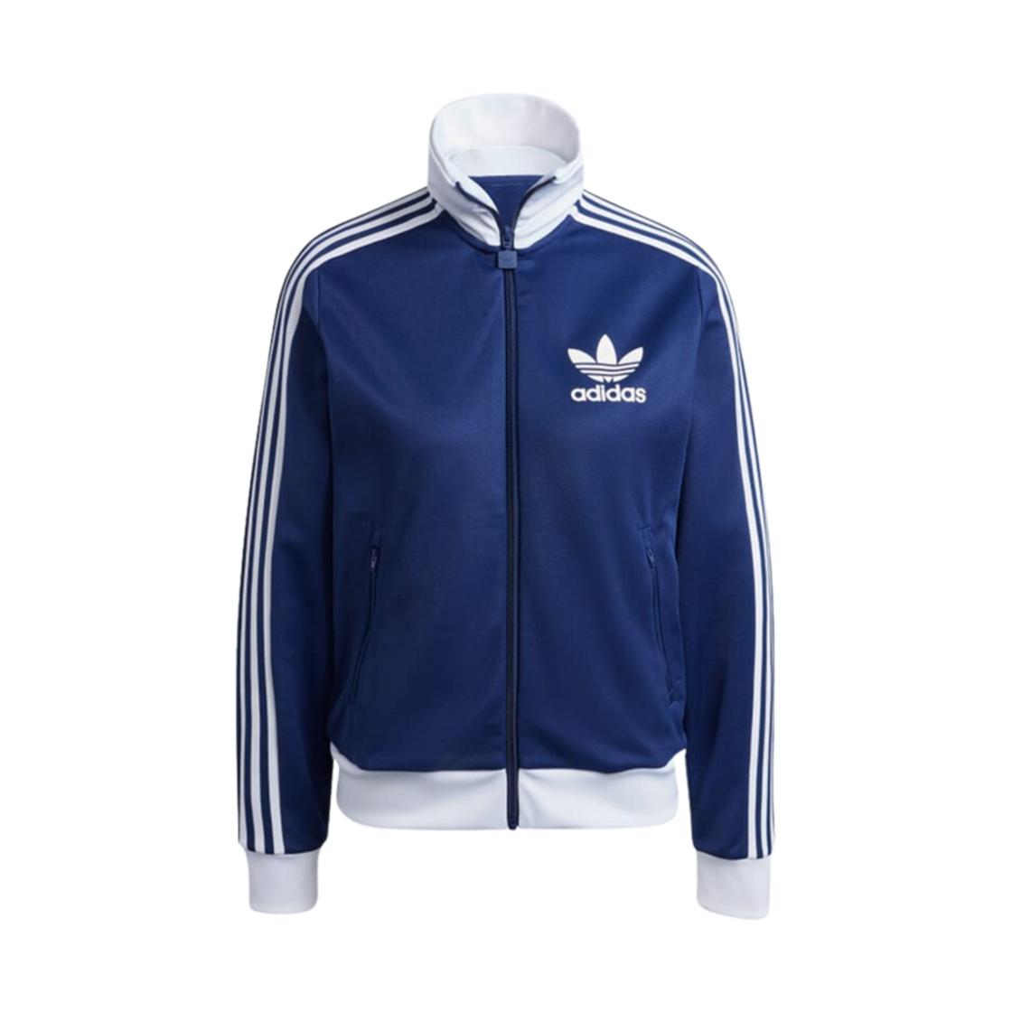 adidas BECKENBAUER TRACK TOP ダークブルー XL XL adidas Originals MEN'S BECKENBAUER TRACKSUIT JACKET