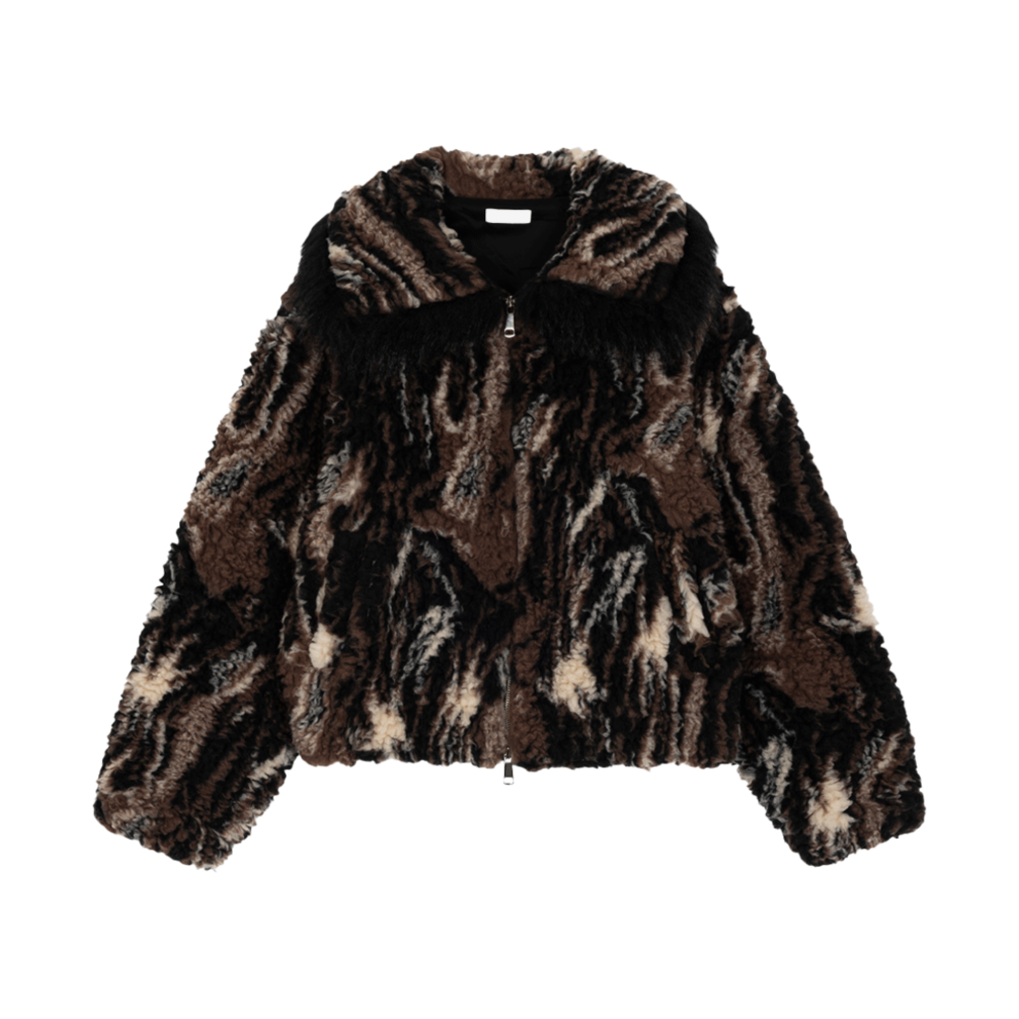 퓨레 플레이밍 기타 점퍼 브라운(Puree Flaming Guitar Jumper Brown) - 1