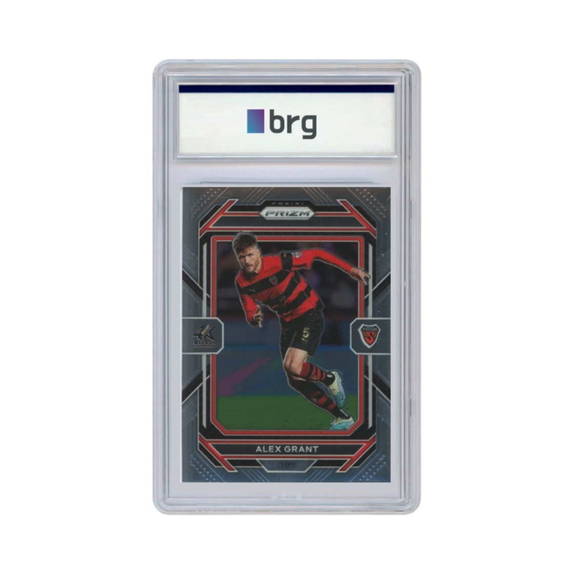 파니니 프리즘 K 리그 K 리그 1 #125 포항 스틸러스 그랜트 베이스 축구 카드 2023(Panini Prizm K League K League 1 #125 Pohang Steelers Alex Grant Base Soccer Card 2023) - 1