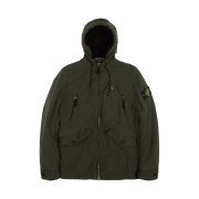 Stone Island 40931 David Light TC Mircropile Jacket Dark Green - 20FW