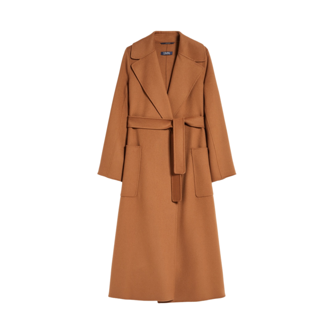 (W) S 막스마라 파올로레 버진 울 코트 토바코((W) S Max Mara Paolore Virgin Wool Coat Tobacco) - 1