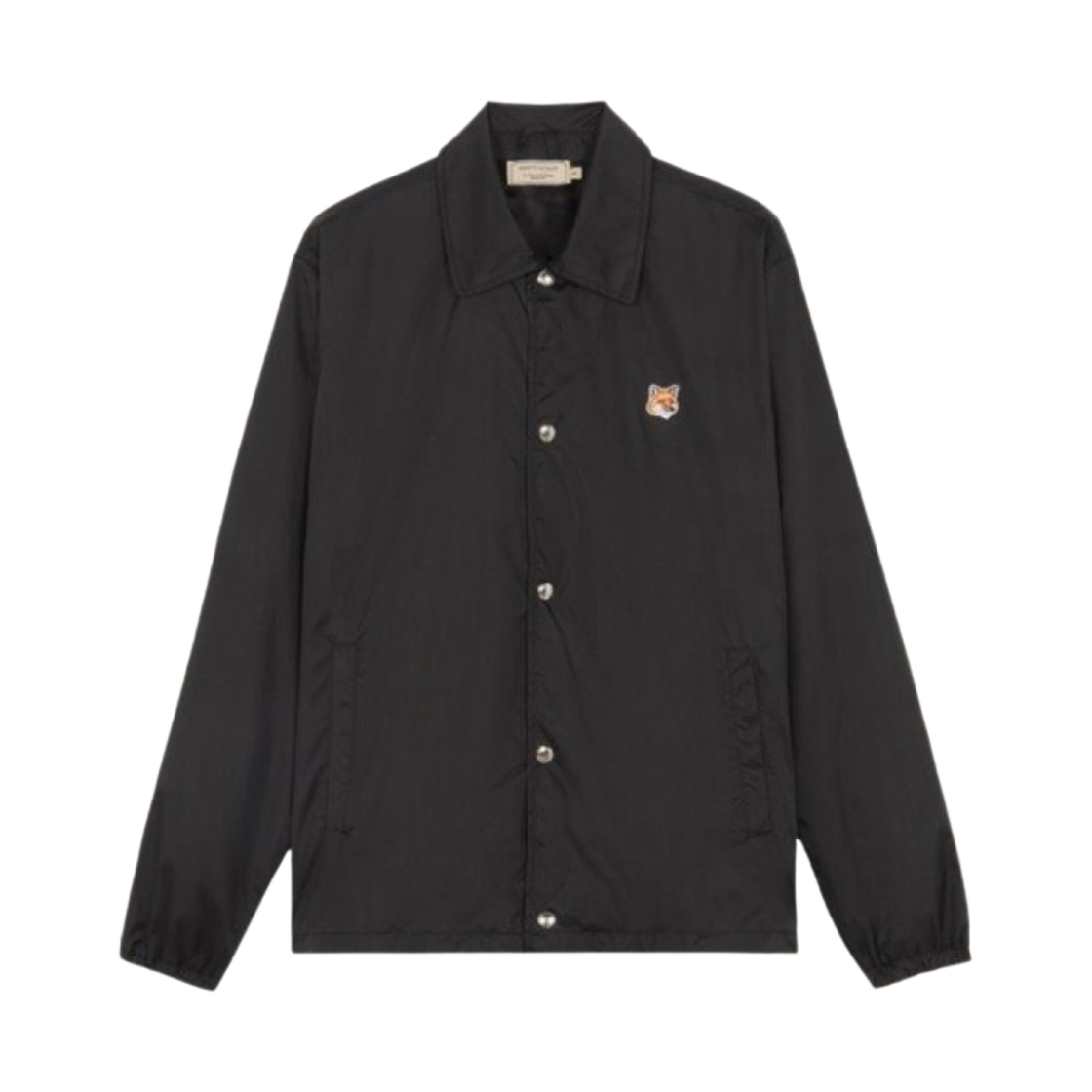 메종 키츠네 폭스 헤드 패치 윈드브레이커 블랙(Maison Kitsune Fox Head Patch Windbreaker Black) - 1