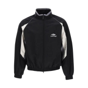Balenciaga 3B Sports Icon Track Jacket Black