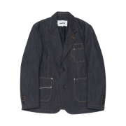 Haleine Patch Pocket Denim Blazer Indigo (VJ304)