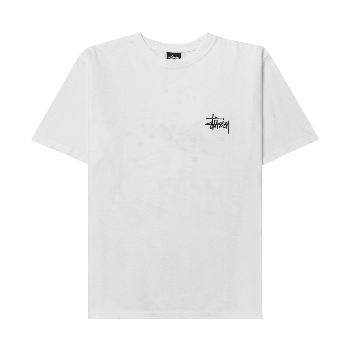 【HUGYOURSKIN】Glitter Melted Tee (White) 스투시 멜티드 티셔츠 화이트 | Stussy | KREAM