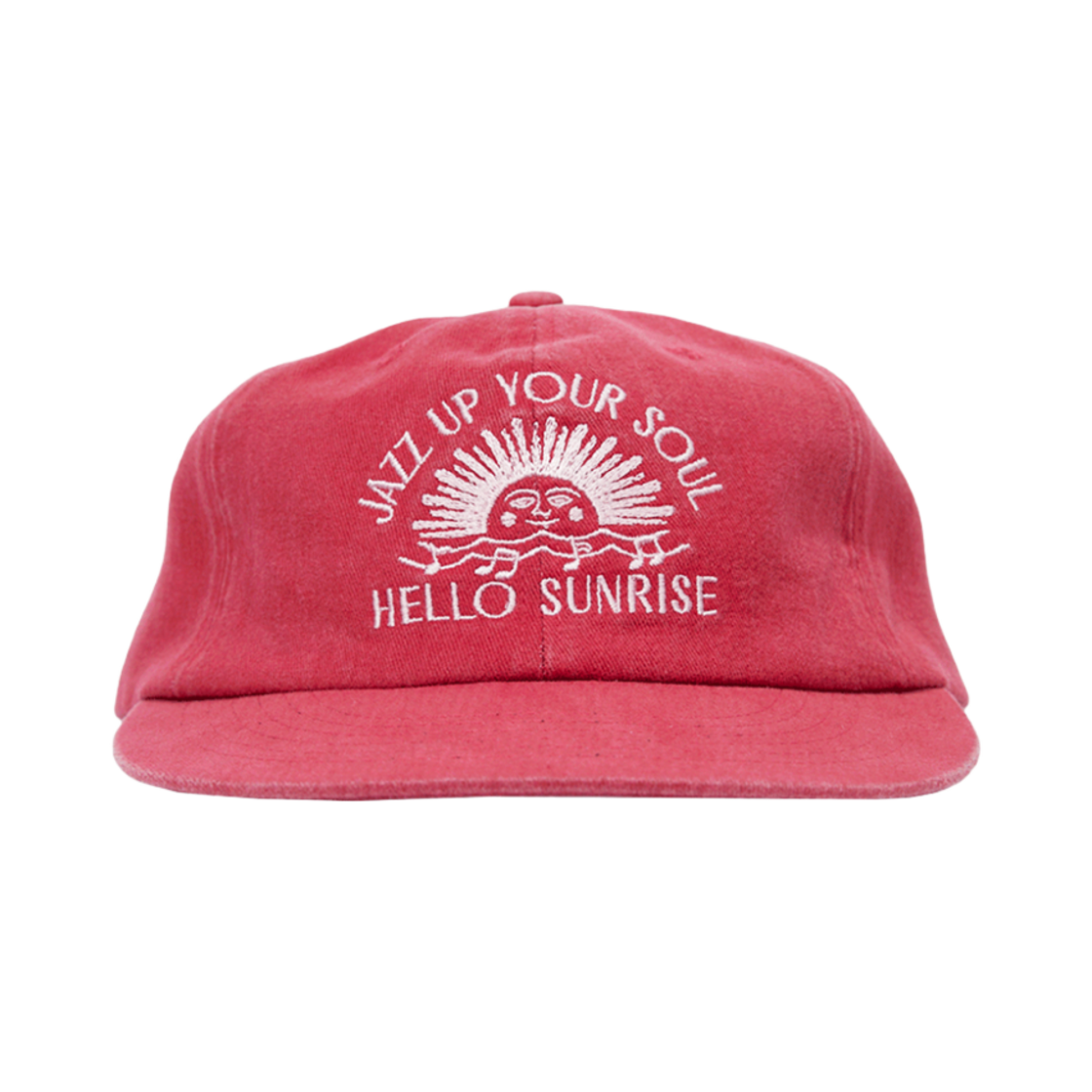 SJFHSMD01 SJF x Hello Sunrise 6 Panel Cap Vintage Pink