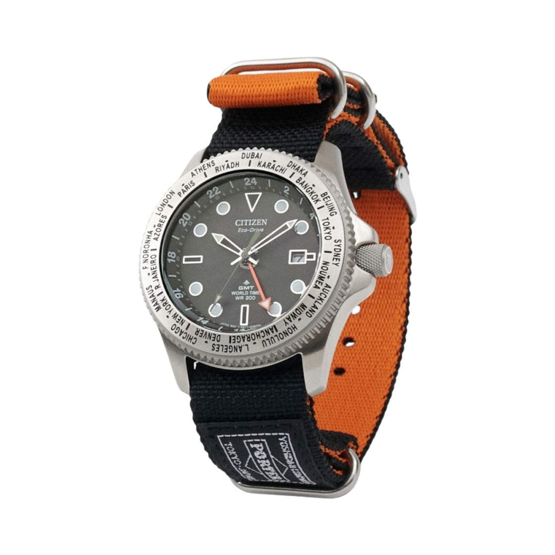 시티즌 x 포터 GMT 월드 타임 블랙(Citizen x Porter GMT World Time Black) - 4