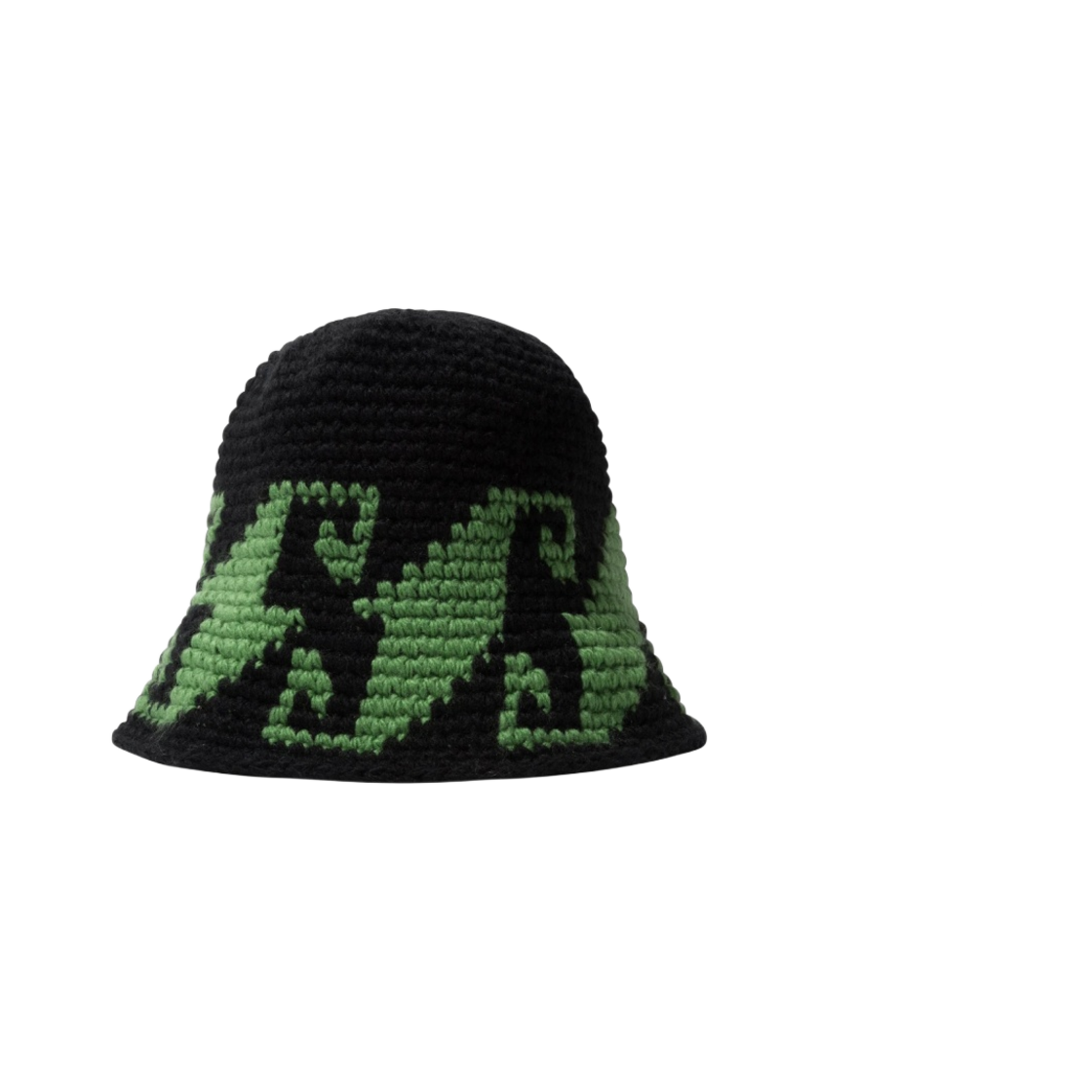 스투시 웨이브 니트 버킷햇 블랙(Stussy Waves Knit Bucket Hat Black) - 2