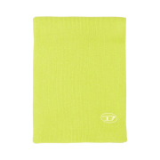 Diesel K-Coder Ribbed Wool Blend Muffler Green Fluo