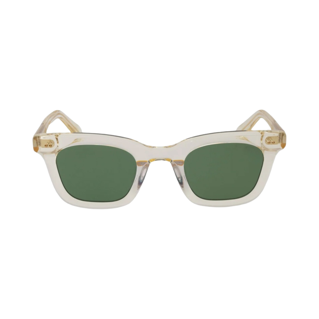 338263 Stussy Ace Sunglasses Bone Green Lens