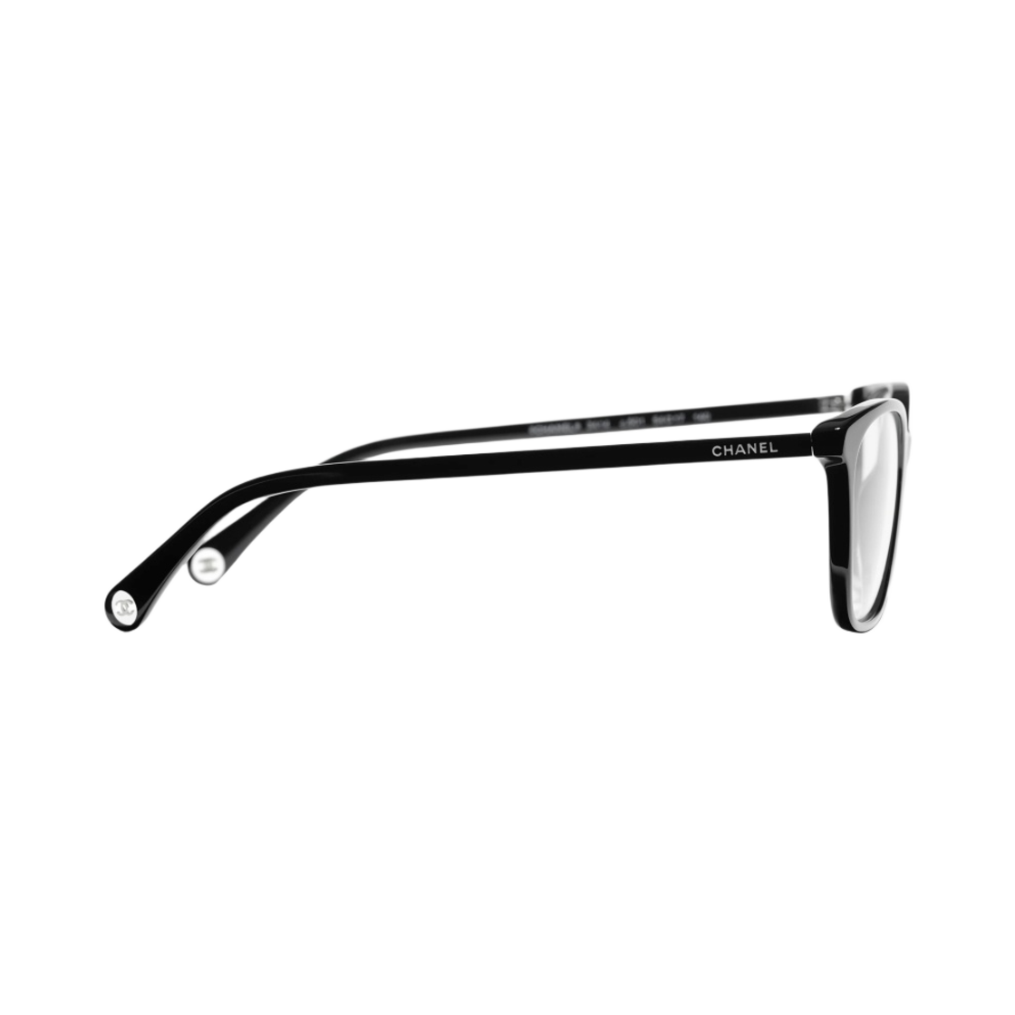 샤넬 스퀘어 프레임 아세테이트 & 블랙(Chanel Rectangle Eyeglasses Acetate & Black) - 3