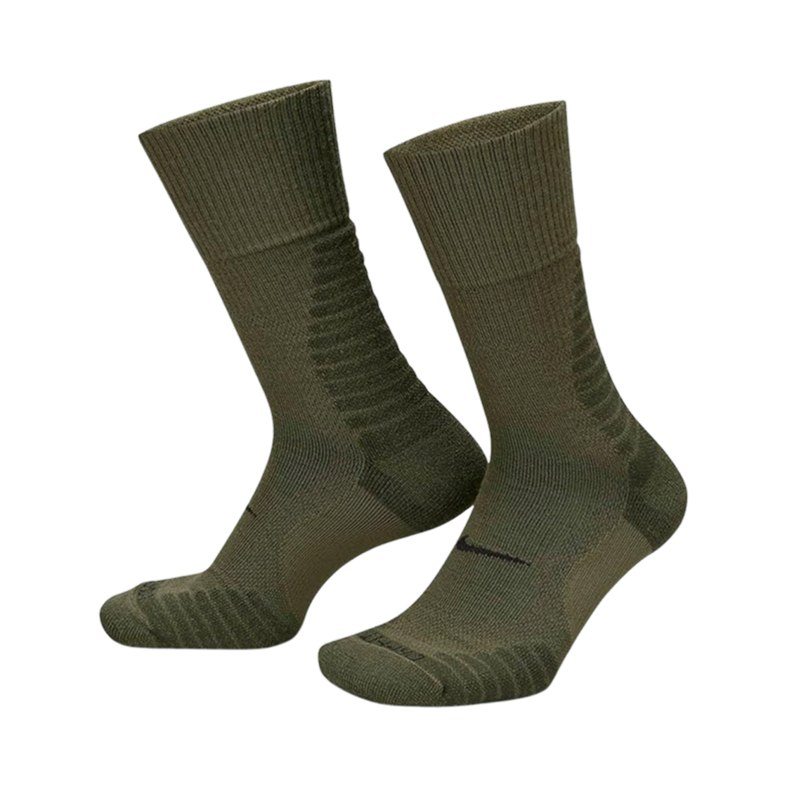 DQ6450-222 Nike Outdoor Cushioned Crew Socks Medium Olive (Korean Ver.)