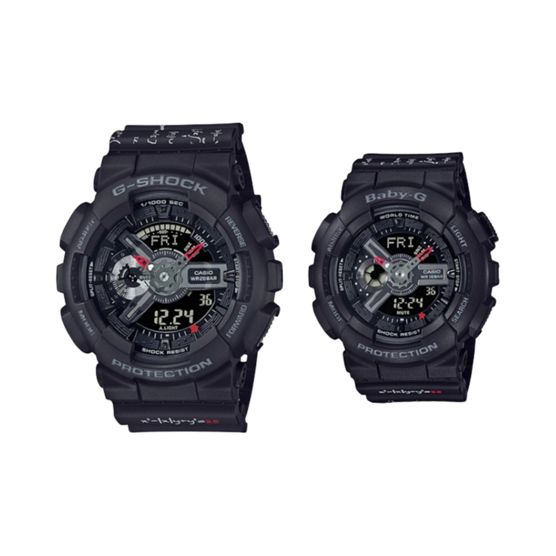 LOV-21A-1A Casio LOV-21A-1A (Set of G-Shock & Baby-G)