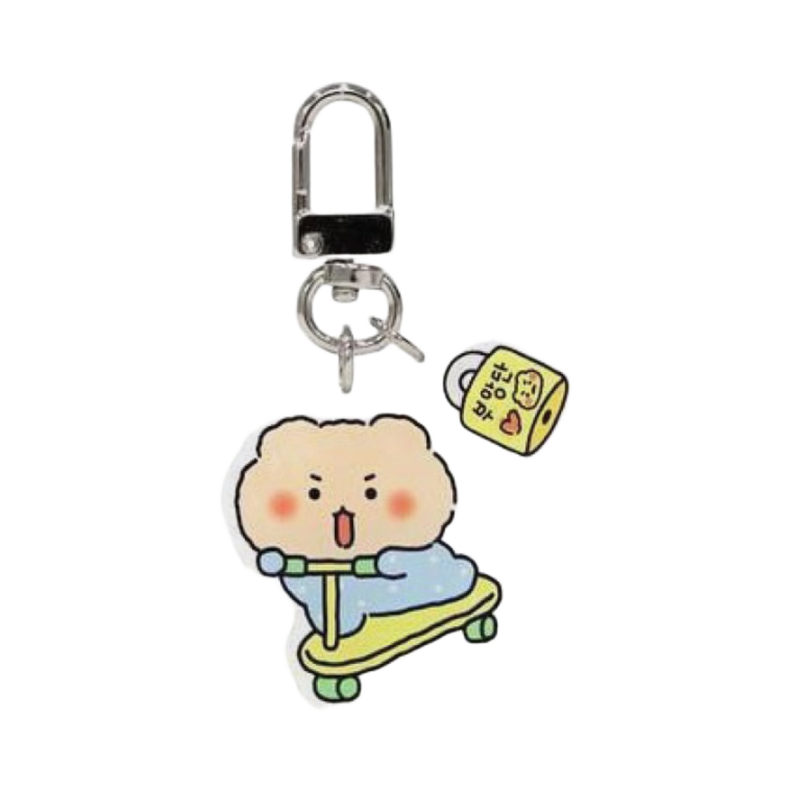망그러진 곰 아크릴 키링 부앙단(Manggom Acrylic Keyring Booangdan)