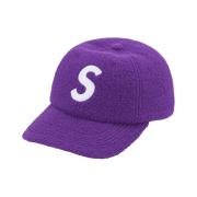 Supreme Boiled Wool S Logo 6-Panel Purple - 22FW