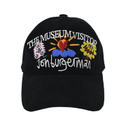 The Museum Visitor x Jon Burgerman Pinky Winky & Charlie Ball Cap Black
