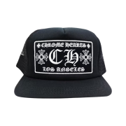 Chrome Hearts CH Los Angeles Trucker Hat Black