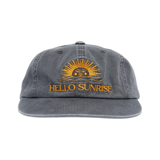 【HELLO SUNRISE】 Fish Logo Relaxed Fit 5Panel Cap /追跡付 HELLO SUNRISE HS Ethnic Fish 6Panel Cap