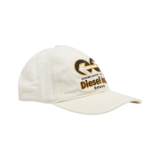 Diesel C-Syom Baseball Cap in Bull Denim White